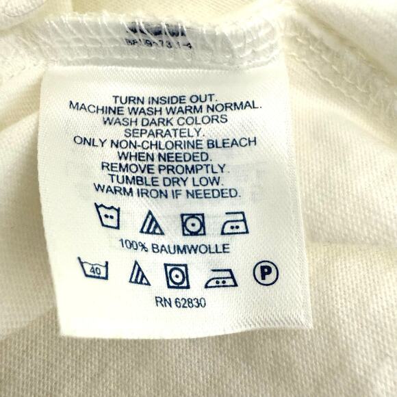 Land's End Short Sleeve Super T-Shirt Men's XL White Basic Undershirt - Picture 5 of 6